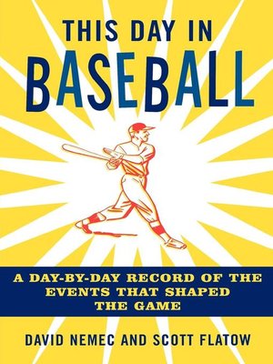 cover image of This Day in Baseball